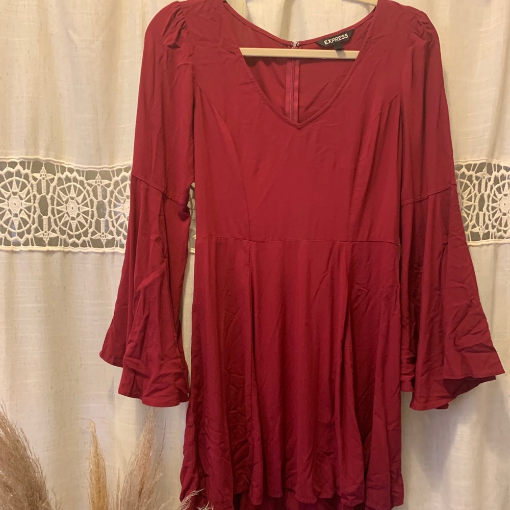 Express Bell Sleeved Dress